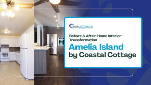 Before & After: Home Interior Transformation Amelia Island by Coastal Cottage