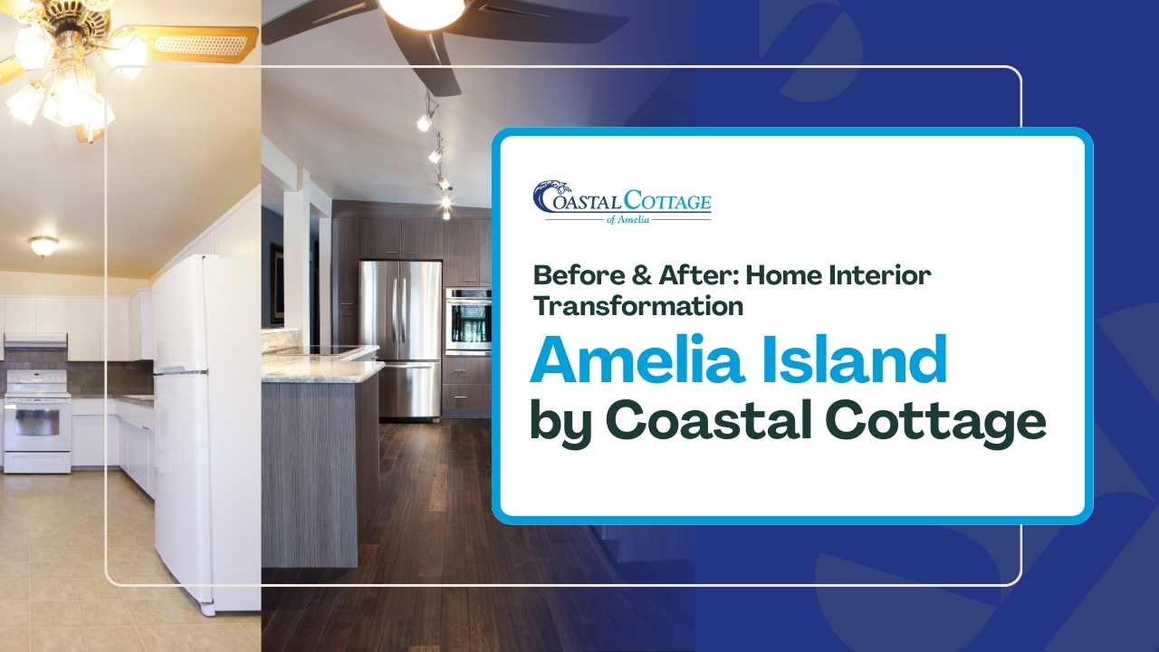 Before & After: Home Interior Transformation Amelia Island by Coastal Cottage
